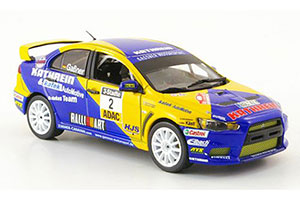 MITSUBISHI LANCER EVOLUTION X #2 WINNER ADAC 3-STAEDTE RALLY 2009 LIMITED EDITION ONLY 595 PCS