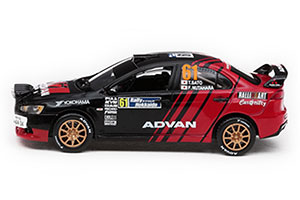 MITSUBISHI LANCER EVOLUTION X #61 F.NUTAHARA/T.SATO 2010 — фото 3