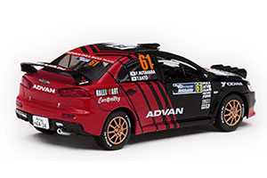 MITSUBISHI LANCER EVOLUTION X #61 F.NUTAHARA/T.SATO 2010 — фото 2