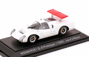 NISSAN R381 GR.6 PROTOTYP 1968 WHITE RED