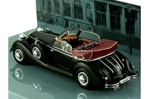 HORCH 853A SPORTCABRIOLET 1938 BLACK — фото 2