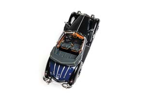 HORCH 853A CABRIOLET 1938 BLACK/BLUE — фото 3