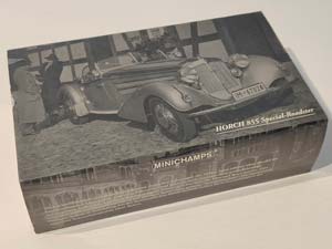 HORCH 855 SPECIAL ROADSTER 1938 МЕДНЫЙ (БОКС МОЖЕТ ИМЕТЬ ПОТЕРТОСТИ ИЛИ ТРЕЩИНЫ) — фото 3