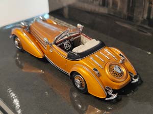 HORCH 855 SPECIAL ROADSTER 1938 МЕДНЫЙ (БОКС МОЖЕТ ИМЕТЬ ПОТЕРТОСТИ ИЛИ ТРЕЩИНЫ) — фото 2