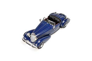 HORCH 855 SPECIAL ROADSTER 1938 DARK BLUE — фото 2