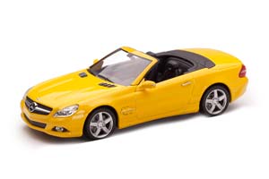 MERCEDES SL R230 LINEA GIALLO SERIES 2008 YELLOW