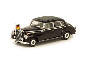 MERCEDES W186 300 B III KONRAD ADENAUER 1955 BLACK — фото 14