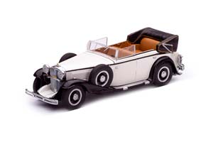 MAYBACH ZEPPELIN CABRIO 1932 WHITE/BLACK — фото 15