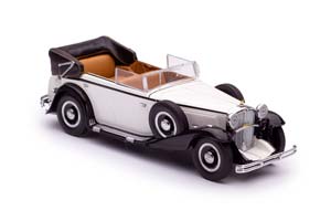 MAYBACH ZEPPELIN CABRIO 1932 WHITE/BLACK — фото 6