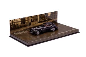 ALFA ROMEO 8C 2900 B LUNGO 1938 BLACK METALLIC — фото 11