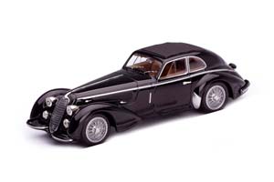 ALFA ROMEO 8C 2900 B LUNGO 1938 BLACK METALLIC