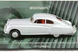 BENTLEY R-TYPE CONTINENTAL 1955 СЕРЕБРИСТЫЙ — фото 3