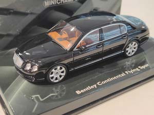 BENTLEY CONTINENTAL FLYING SPUR 2005 ЧЕРНЫЙ (БОКС МОЖЕТ ИМЕТЬ ПОТЕРТОСТИ ИЛИ ТРЕЩИНЫ)