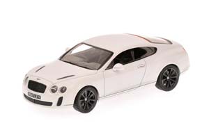 BENTLEY CONTINENTAL SUPERSPORTS 2009 WHITE SATIN LIMITED EDITION 1296 PCS