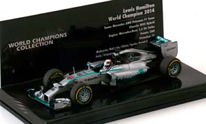 MERCEDES AMG W05 WORLD CHAMPION 2014