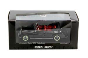 MERCEDES 300 CABRIOLET W186 1952 LIMITED EDITION 650 PCS BLACK — фото 8