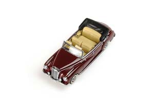 MERCEDES W186 300 CABRIOLET 1952 DARK RED — фото 2