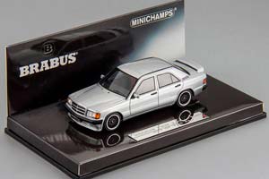 MERCEDES BRABUS-190E 3.6S 1989 SILVER LIMITED EDITION 370 PCS — фото 6