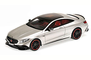MERCEDES BRABUS 850 S63 AMG S-CLASS COUPE 2015 GRAY METALLIC
