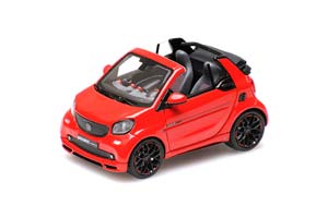 SMART BRABUS FORTWO CABRIO 2016 RED — фото 3