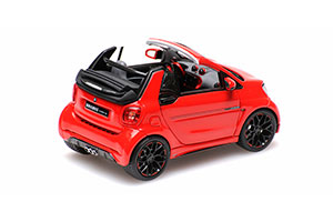 SMART BRABUS FORTWO CABRIO 2016 RED — фото 2