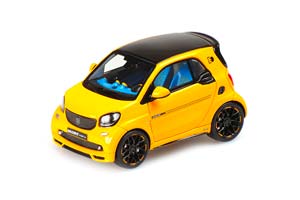 SMART BRABUS ULTIMATE E CONCEPT IAA 2017 ЖЕЛТЫЙ — фото 4