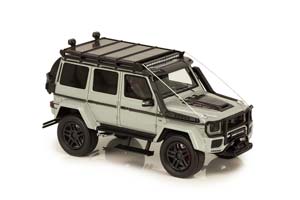 MERCEDES BRABUS 550 ADVENTURE 4X4² BASED ON G 500 4X4 2017 LIGHT GREY — фото 4