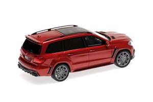 MERCEDES-AMG BRABUS 850 WIDESTAR XL НА БАЗЕ MERCEDES-AMG GLS63 X166 (W166) 2017 КРАСНЫЙ МЕТАЛЛИК — фото 3