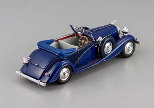 HISPANO SUIZA J12 CABRIOLET 1935 BLUE — фото 4