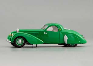 BUGATTI TYPE 57C COUPE 1939 GREEN — фото 8