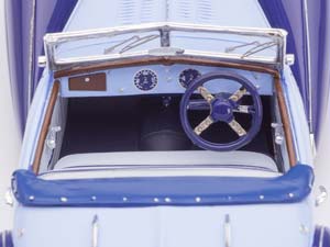 DELAHAYE TYPE 135-M CABRIOLET 1937 LIMITED EDITION 1948 PCS BLUE — фото 8
