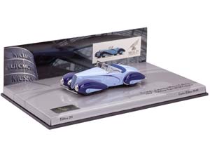 DELAHAYE TYPE 135-M CABRIOLET 1937 LIMITED EDITION 1948 PCS BLUE — фото 10