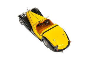 VOISIN C27 GRAND SPORT CABRIOLET 1934 YELLOW WITH BLACK — фото 4