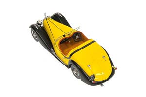 VOISIN C27 GRAND SPORT CABRIOLET 1934 YELLOW WITH BLACK — фото 2
