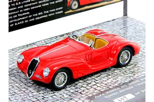 ALFA ROMEO 6C CORSA SPIDER 1939 RED LIMITED EDITION 999 PCS — фото 6
