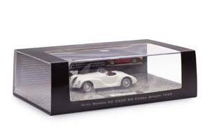 ALFA ROMEO 6C 2500 SS CORSA SPIDER 1939 WHITE LIMITED EDITION 300 PCS — фото 10