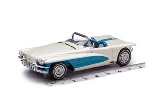 LA SALLE ROADSTER 1955 WHITE/BLUE — фото 14