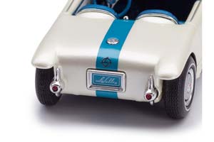 LA SALLE ROADSTER 1955 WHITE/BLUE — фото 8