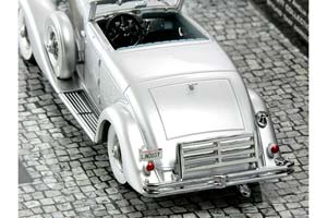 DUESENBERG SJN SUPERCHARGED CONVERTIBLE COUPE 1936 SILVER — фото 7