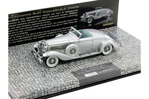 DUESENBERG SJN SUPERCHARGED CONVERTIBLE COUPE 1936 SILVER — фото 9