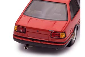 TOYOTA COROLLA GT 1984 RED — фото 10