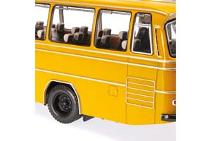 MERCEDES-BENZ O302 BUS 1965 DEUTSCHE BUNDESPOST ЖЕЛТЫЙ — фото 3