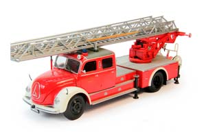 MAGIRUS S6500 AERIAL LADDER 1955 RED WHITE