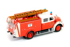 MAGIRUS-DEUTZ MERKUR TLF16 FEUERWEHR DORTMUND 1959 RED — фото 2