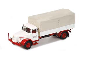 HENSCHEL HS 140 CANVAS TOP 1954 RED WHITE