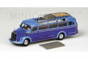 MERCEDES O 3500 BUS 1954 LIGHTBLUE BLUE — фото 3
