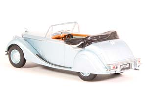 JAGUAR MKV DHC OPEN DROPHEAD COUPE 1949 OPALESCENT SILVER — фото 2