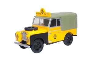 LAND ROVER SERIES 1 88 CANVAS AA HIGHLAND PATROL ЖЕЛТЫЙ С ЧЕРНЫМ И СЕРЫМ
