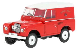 LAND ROVER SERIES III ПОЧТОВЫЙ ROYAL MAIL, КРАСНЫЙ С БЕЛЫМ