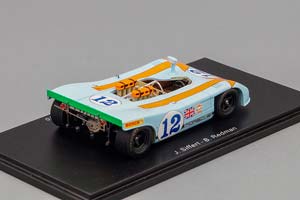 PORSCHE 908/03 #12 WINNER TARGA FLORIO 1970 J. SIFFERT B. REDMAN / ПОРШЕ 908/03 #12 ПОБЕДИТЕЛЬ ТАРГА ФЛОРИО 1970 Х. СИФФЕРТ Б. РЕДМАН — фото 2